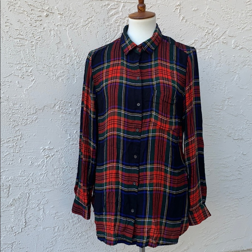 Plaid classic shirt